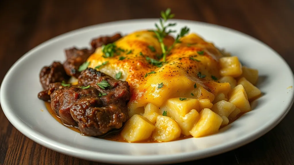 Escondidinho de carne moída com mandioca: a camada que não afunda