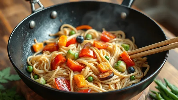 Yakisoba caseiro: o erro do fogo que deixa tudo encharcado