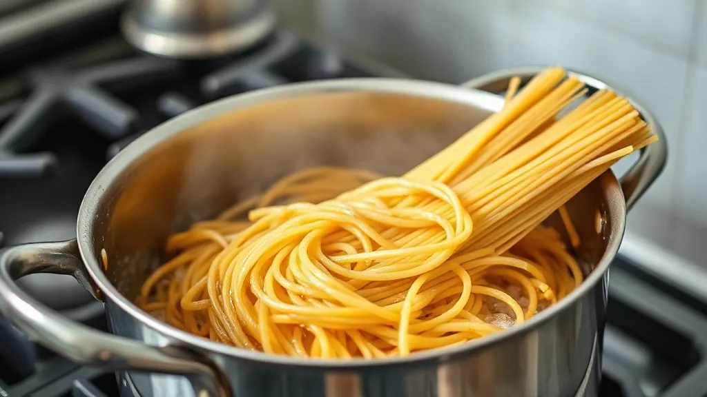 Macarrão al dente sem grudar: o erro está na panela pequena